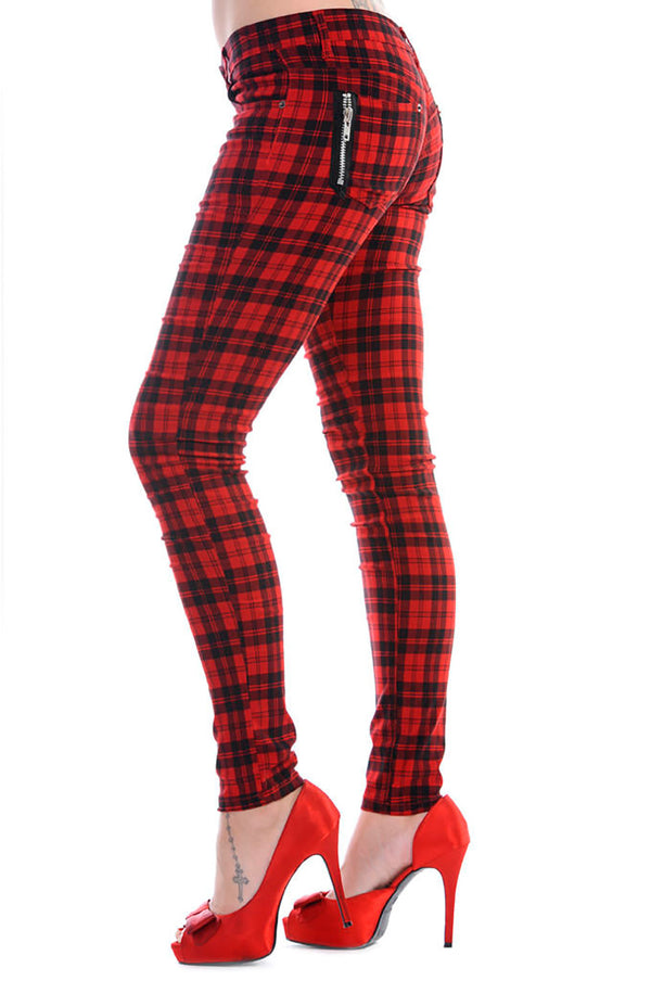 Banned Alternative Hose Forever Yours Check Red