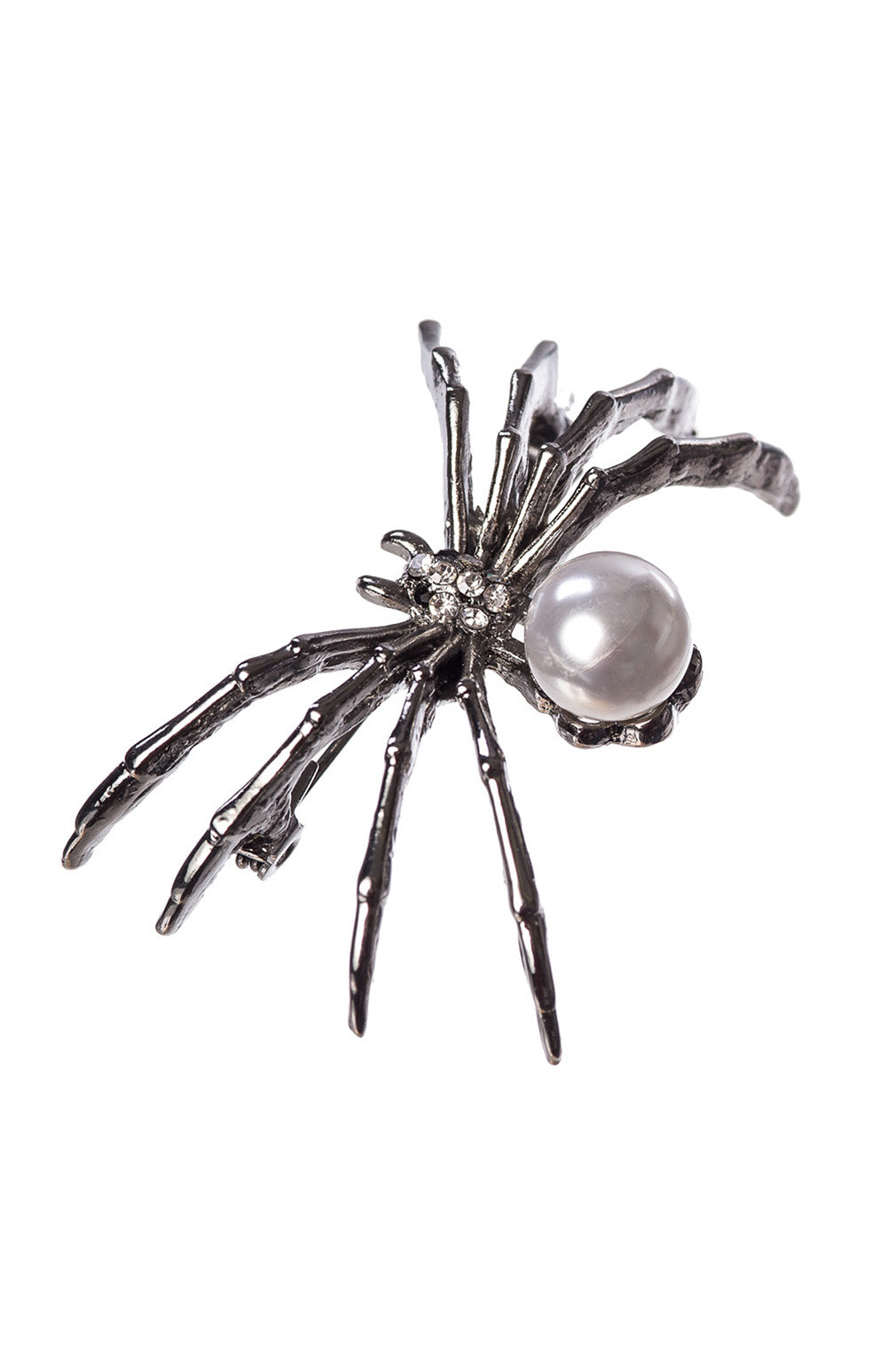 Banned Retro Brosche Pearly Spider