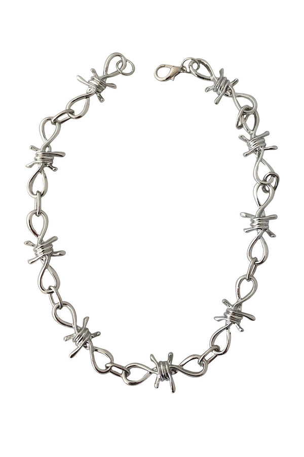 Banned Alternative Halsband Barbed Wire Thorn Choker
