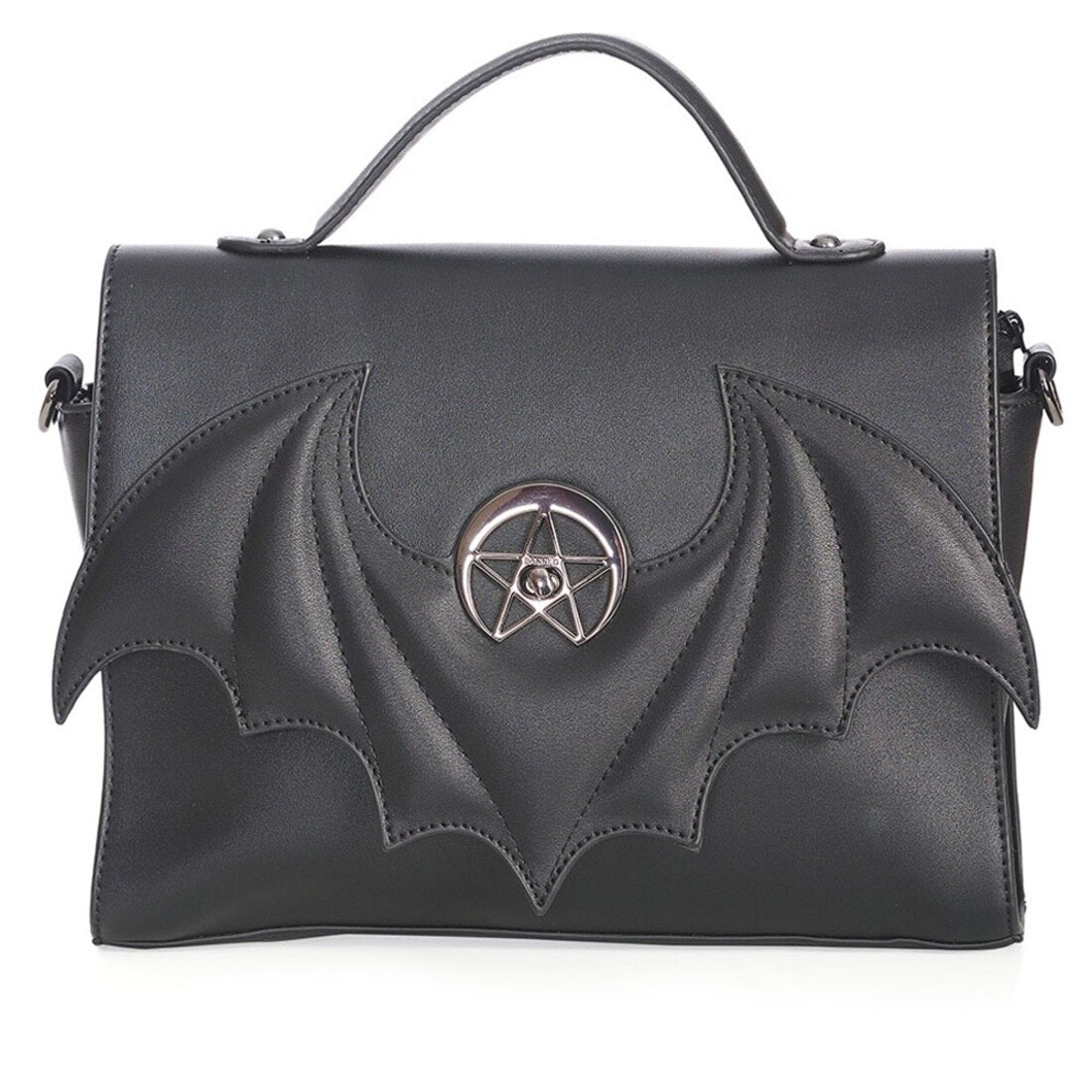 Banned Alternative Schultertasche Dreamcatcher Bat