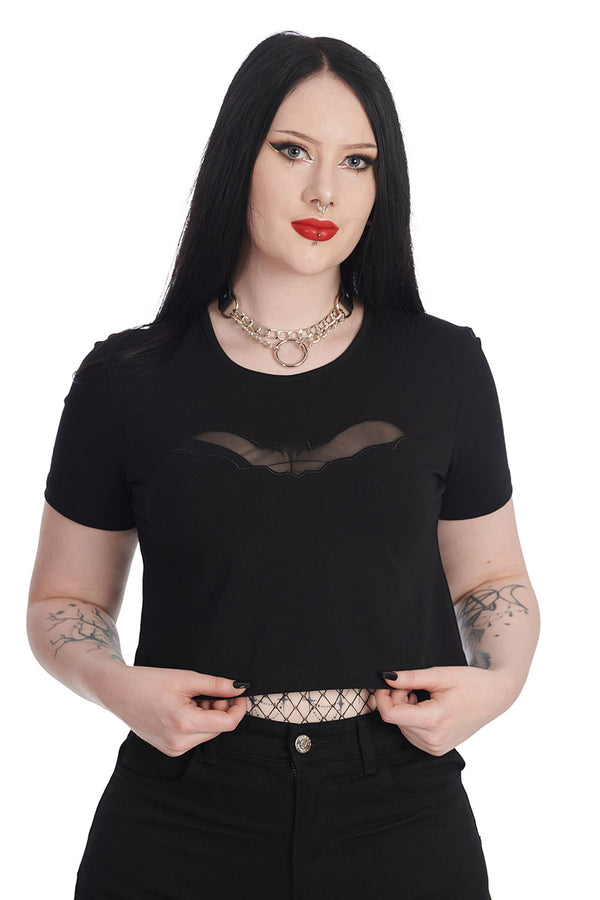 Banned Alternative Crop Top Dreamology