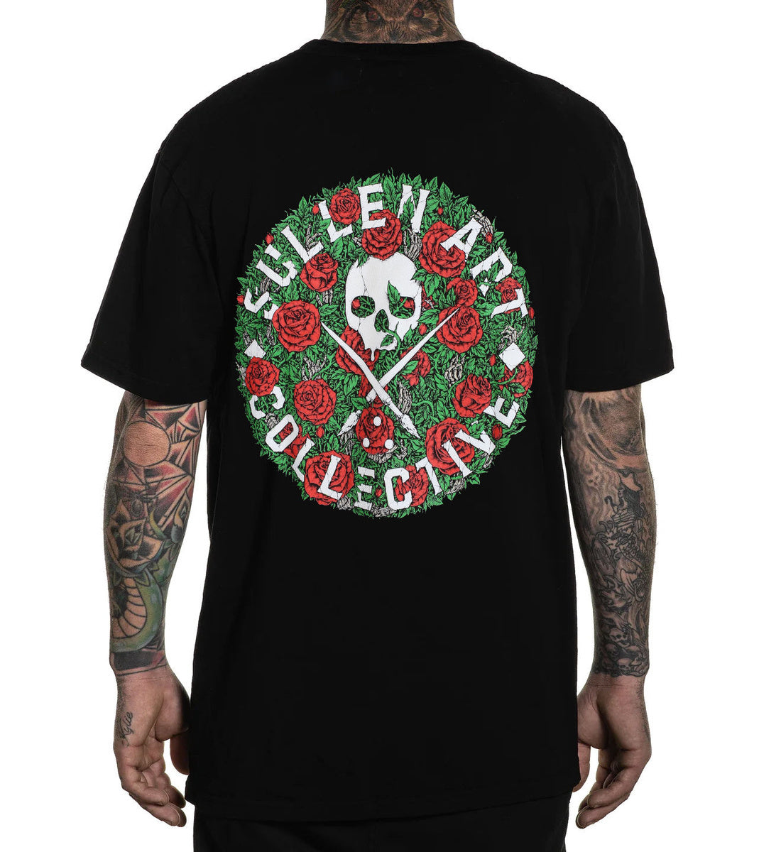 Sullen Clothing T-Shirt Roses And Bones