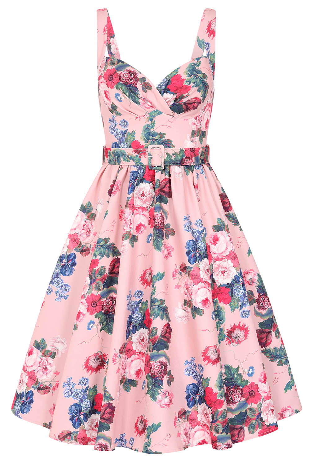 Hearts & Roses London Swing Kleid Rosabelle Bloom