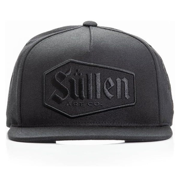 Sullen Clothing Snapback Cap Last Rites Schwarz-Schwarz