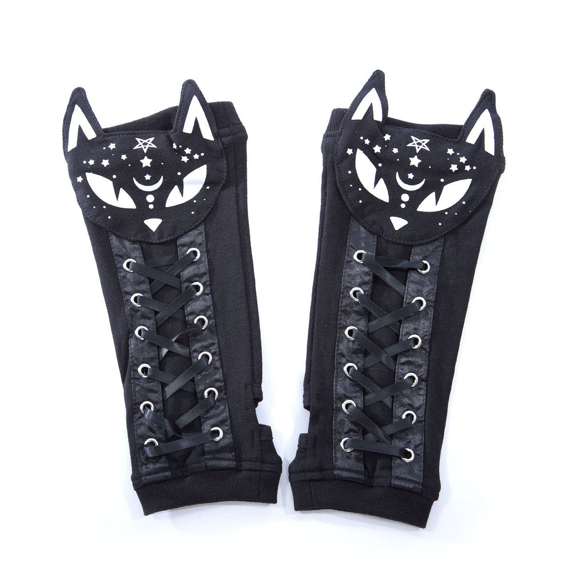 Poizen Industries Stulpen Dark Kitty Armwarmers