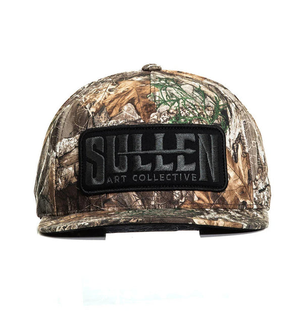 Sullen Clothing Snapback Cap Blind Camo-Schwarz