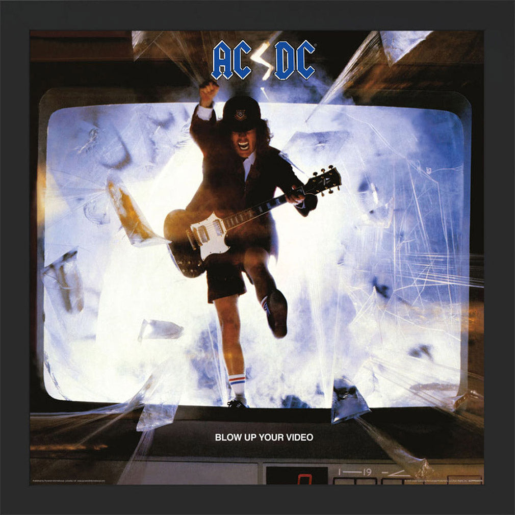 AC/DC Gerahmtes Bild Blow Up Your Video