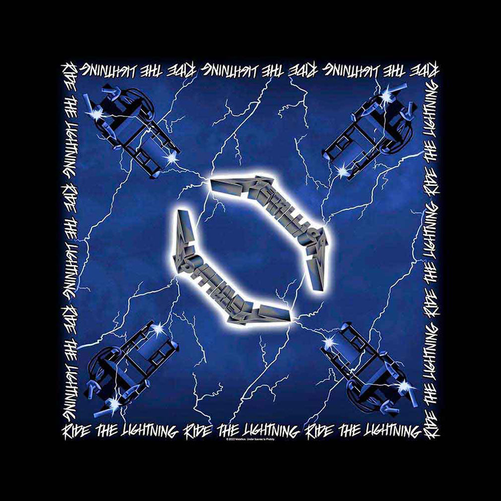 Metallica Bandana Ride The Lightning