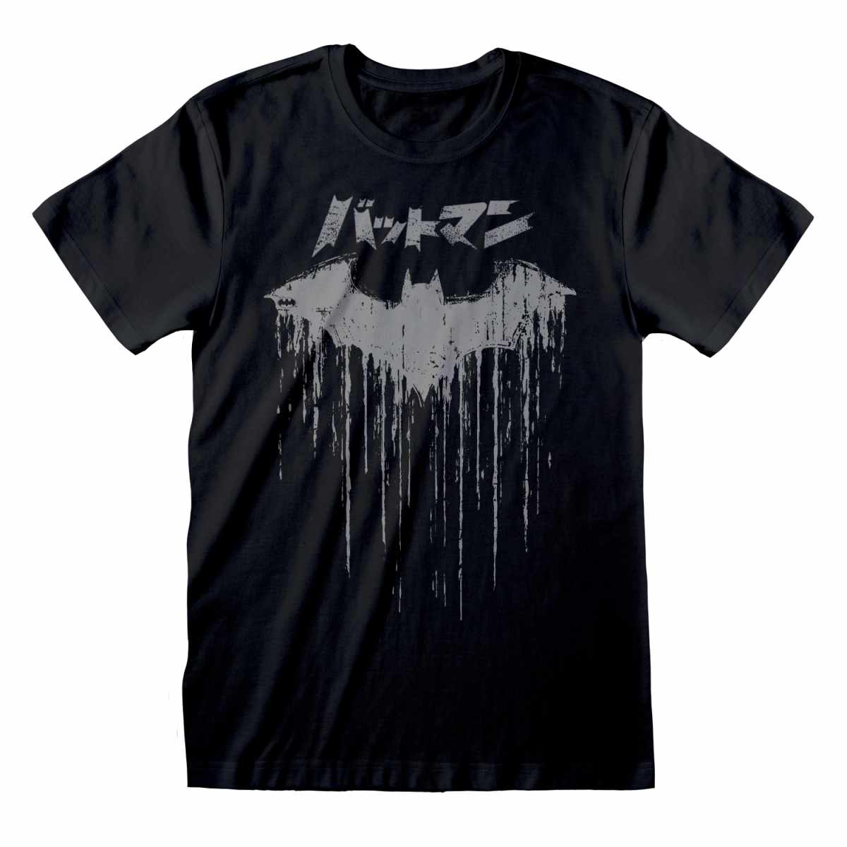 Batman T-Shirt Distressed Japanese Logo