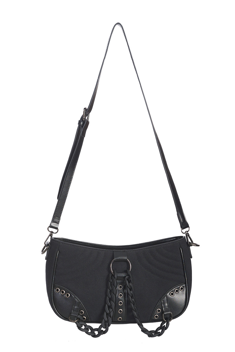 Banned Alternative Schultertasche Earthworm Chain