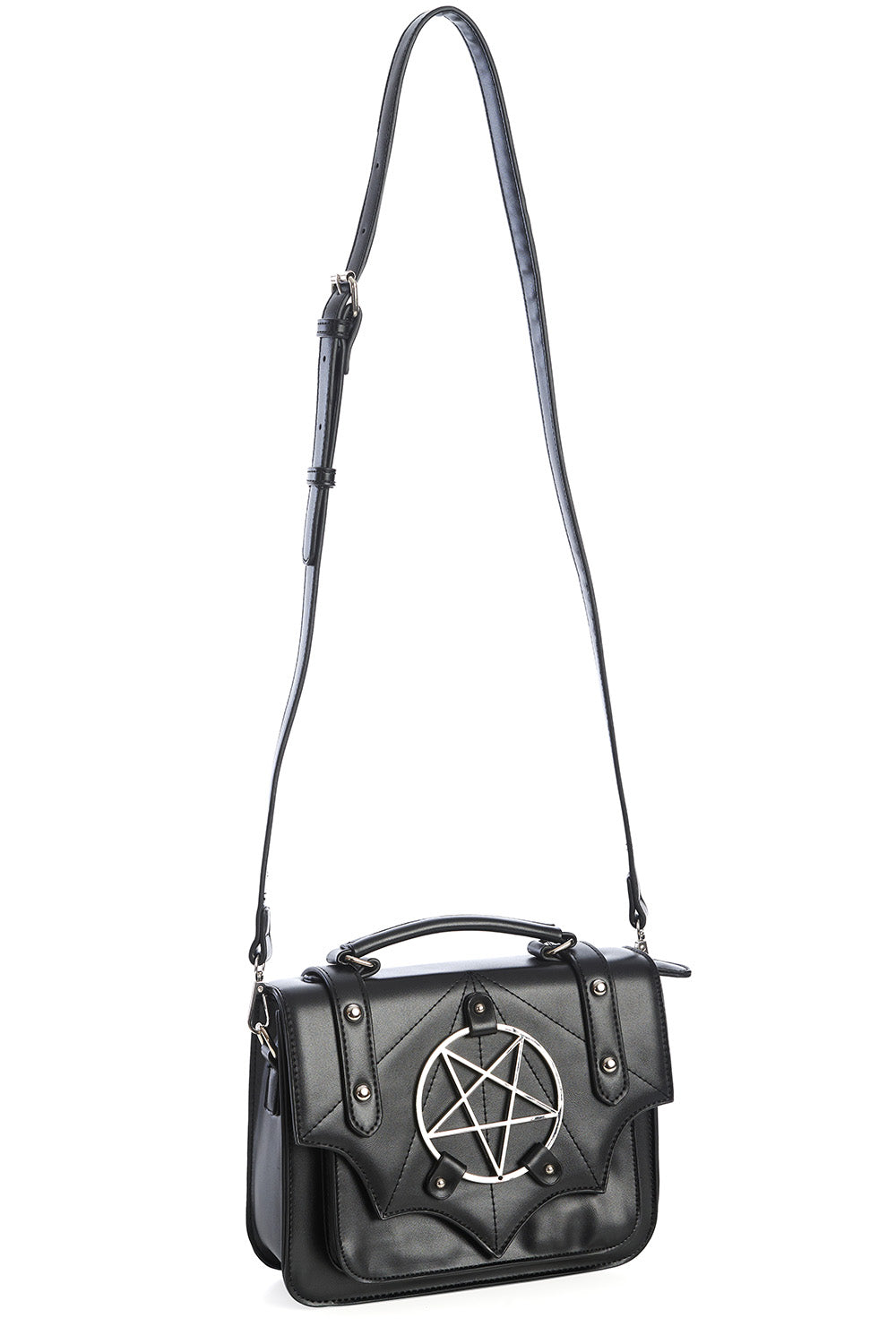Banned Alternative Schultertasche Moloch Pentagram