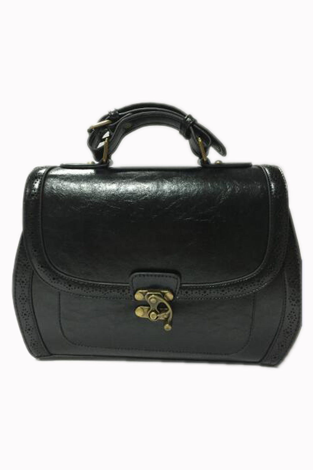 Banned Retro Schultertasche Stevie Schwarz