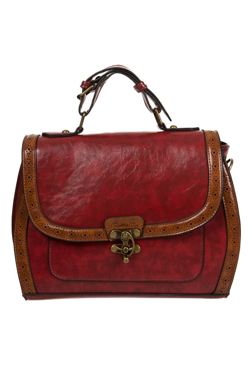 Banned Retro Schultertasche Stevie Rot
