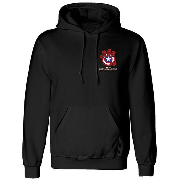 Captain America Kapuzenpullover Brave New World Crushed Shield Hoodie