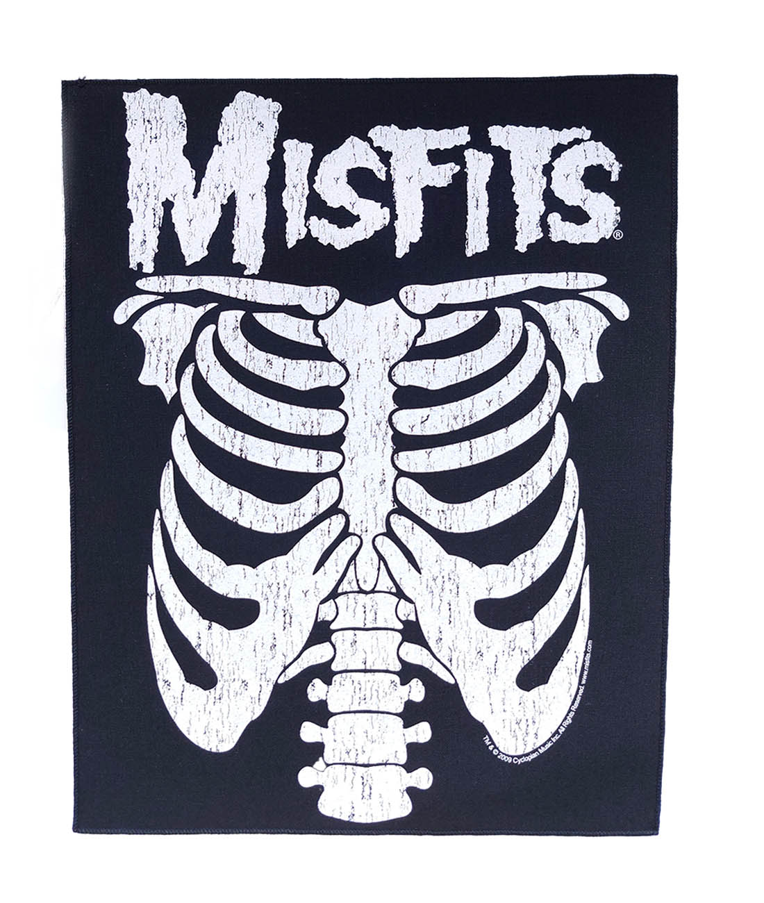 Misfits Rücken Aufnäher Ribcage Sew-On Back Patch