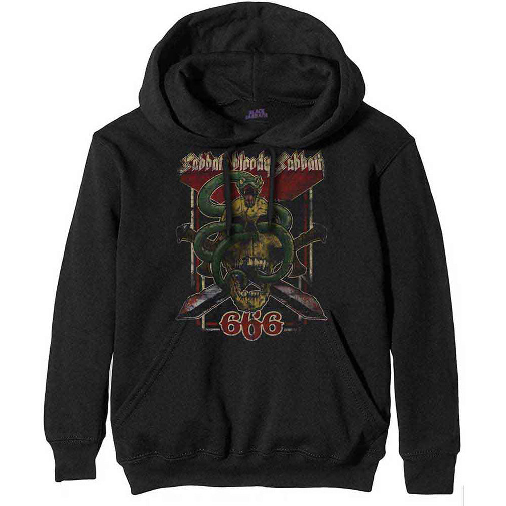 Black Sabbath Kapuzenpullover Bloody Sabbath 666 Hoodie