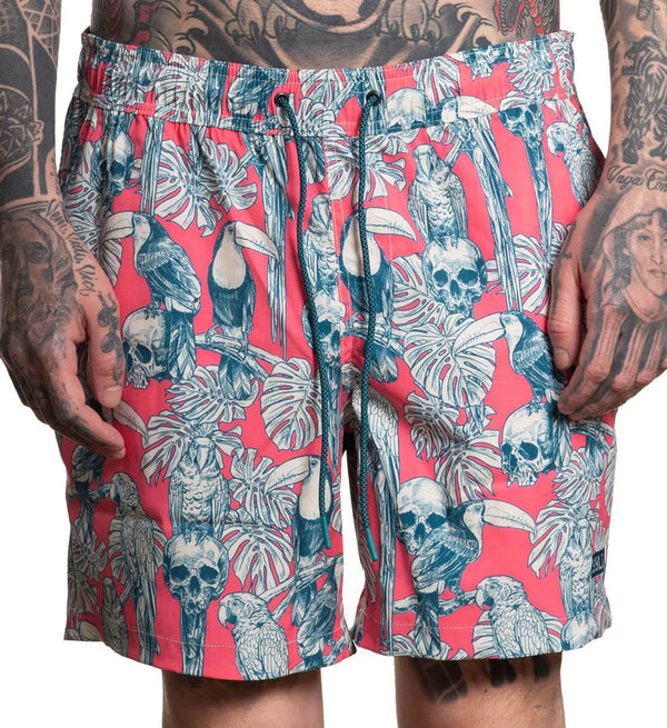 Sullen Clothing Boardshorts Birds Of Paradise