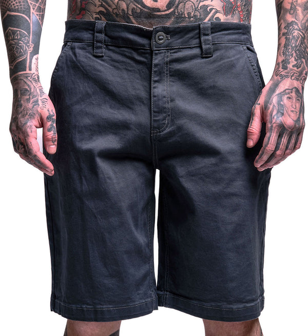 Sullen Clothing Walkshorts Chop Shop Dunkelblau