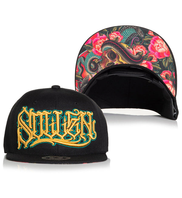 Sullen Clothing Snapback Cap Cobra