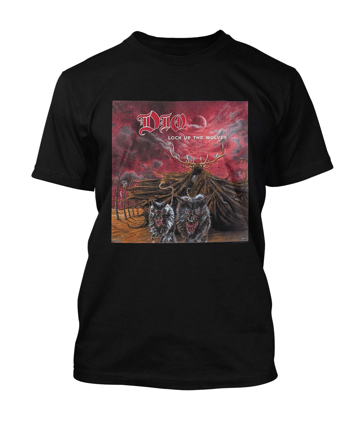 Dio T-Shirt Lock Up The Wolves