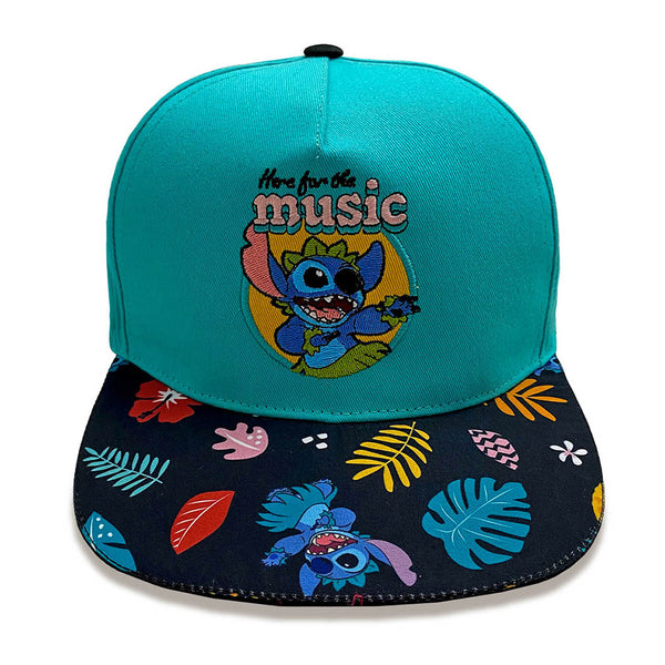 Lilo & Stitch Snapback Cap Here For The Music