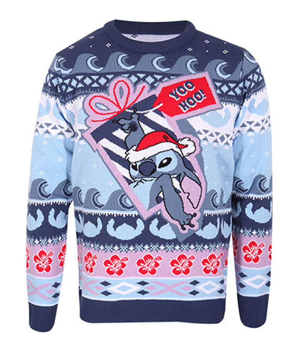 Lilo & Stitch Weihnachtspullover Yoo Hoo
