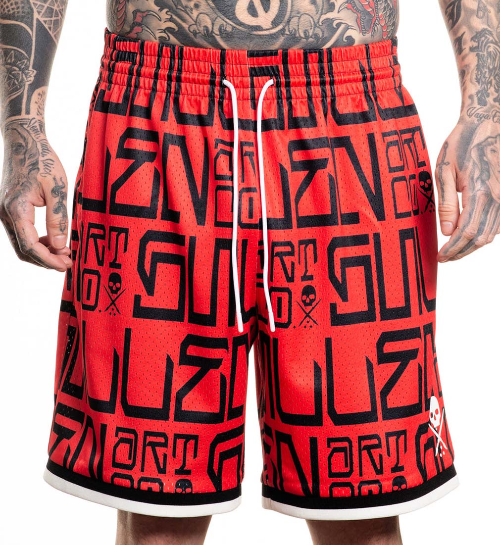Sullen Clothing Basketball Shorts Meas Mesh
