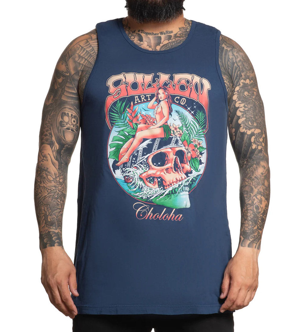 Sullen Clothing Tank Top Breakers Ocean Cavern