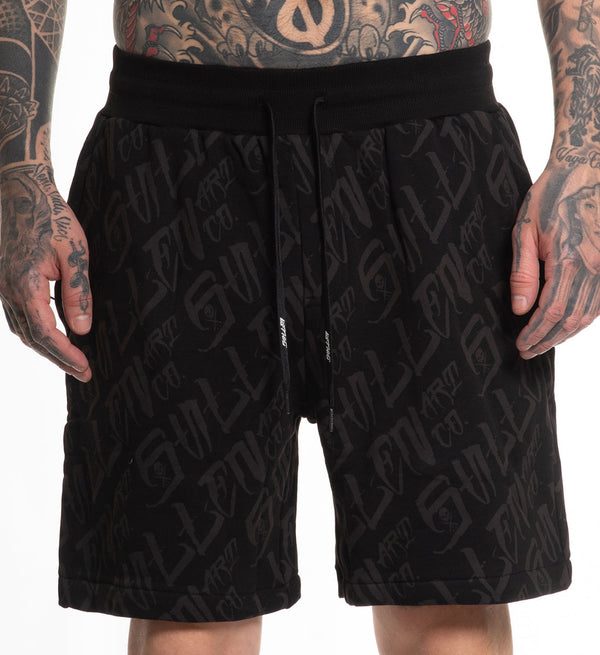 Sullen Clothing Shorts Sleep Reapers