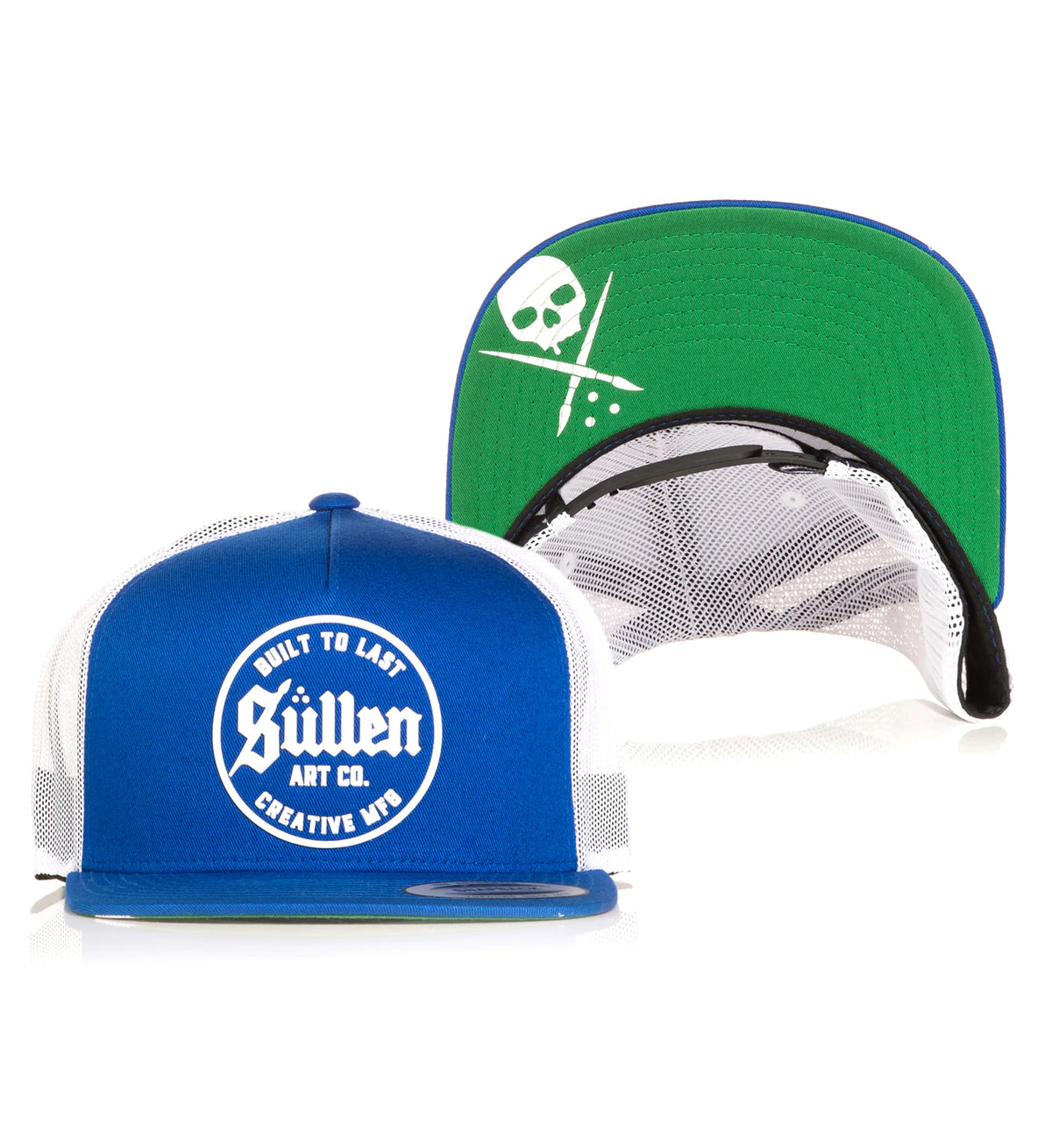 Sullen Snapback Trucker Cap Weld Blau