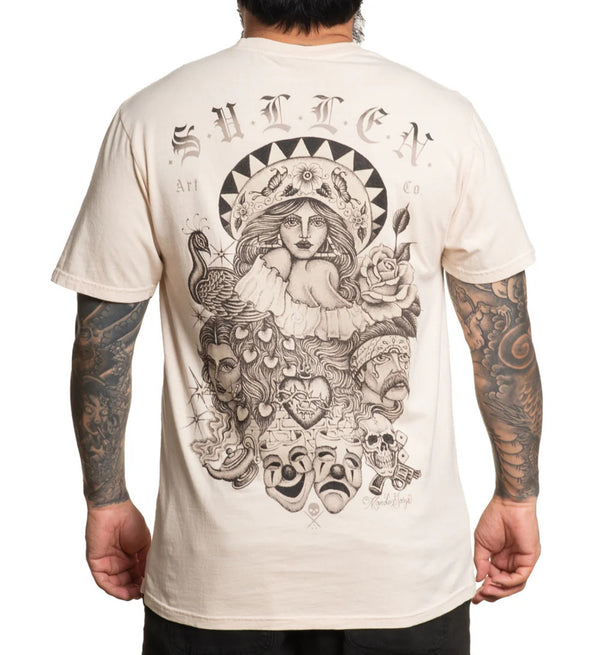 Sullen Clothing T-Shirt Mando Garza Parchment