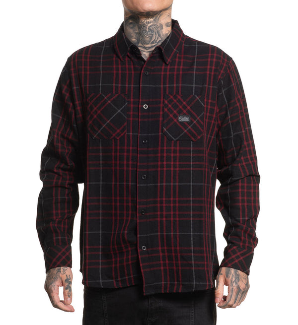 Sullen Clothing Flanellhemd Gridlock Flannel
