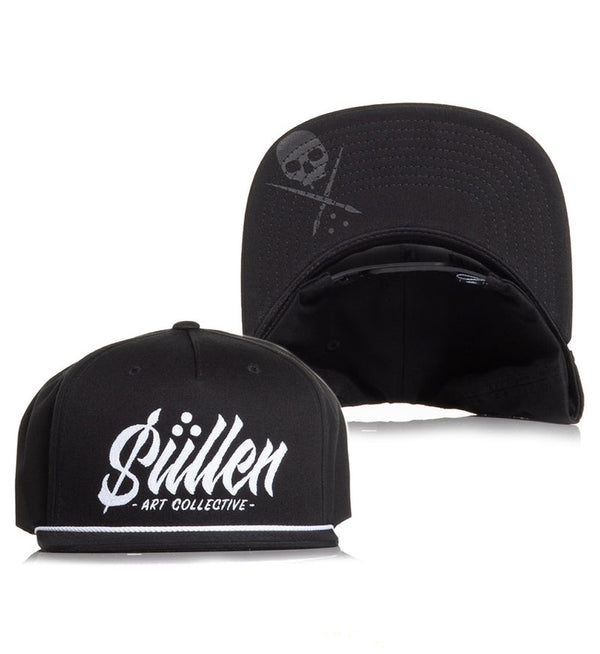 Sullen Clothing Snapback Cap Chaingang Schwarz