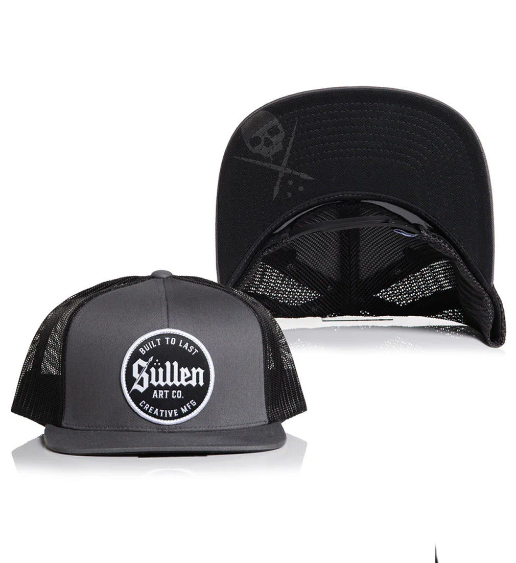Sullen Snapback Trucker Cap Factory Grau