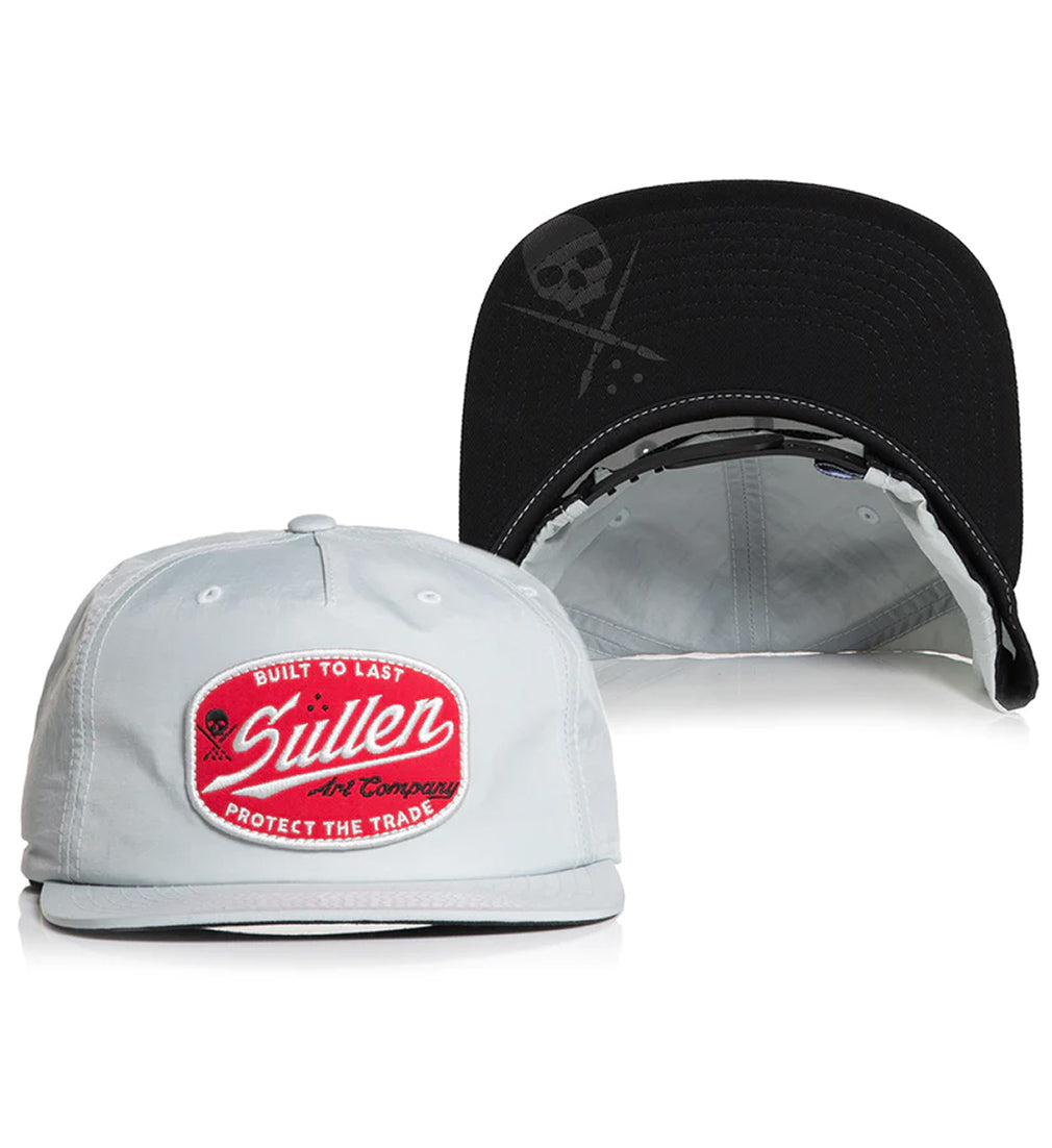 Sullen Clothing Snapback Cap Deconstruct Grau
