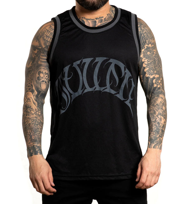 Sullen Clothing Tank Top Rocker Jersey Schwarz