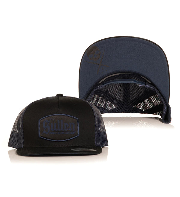 Sullen Snapback Trucker Cap Contour Midnight Blue