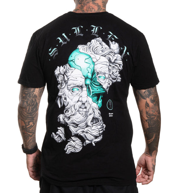 Sullen Clothing T-Shirt Fractured Schwarz