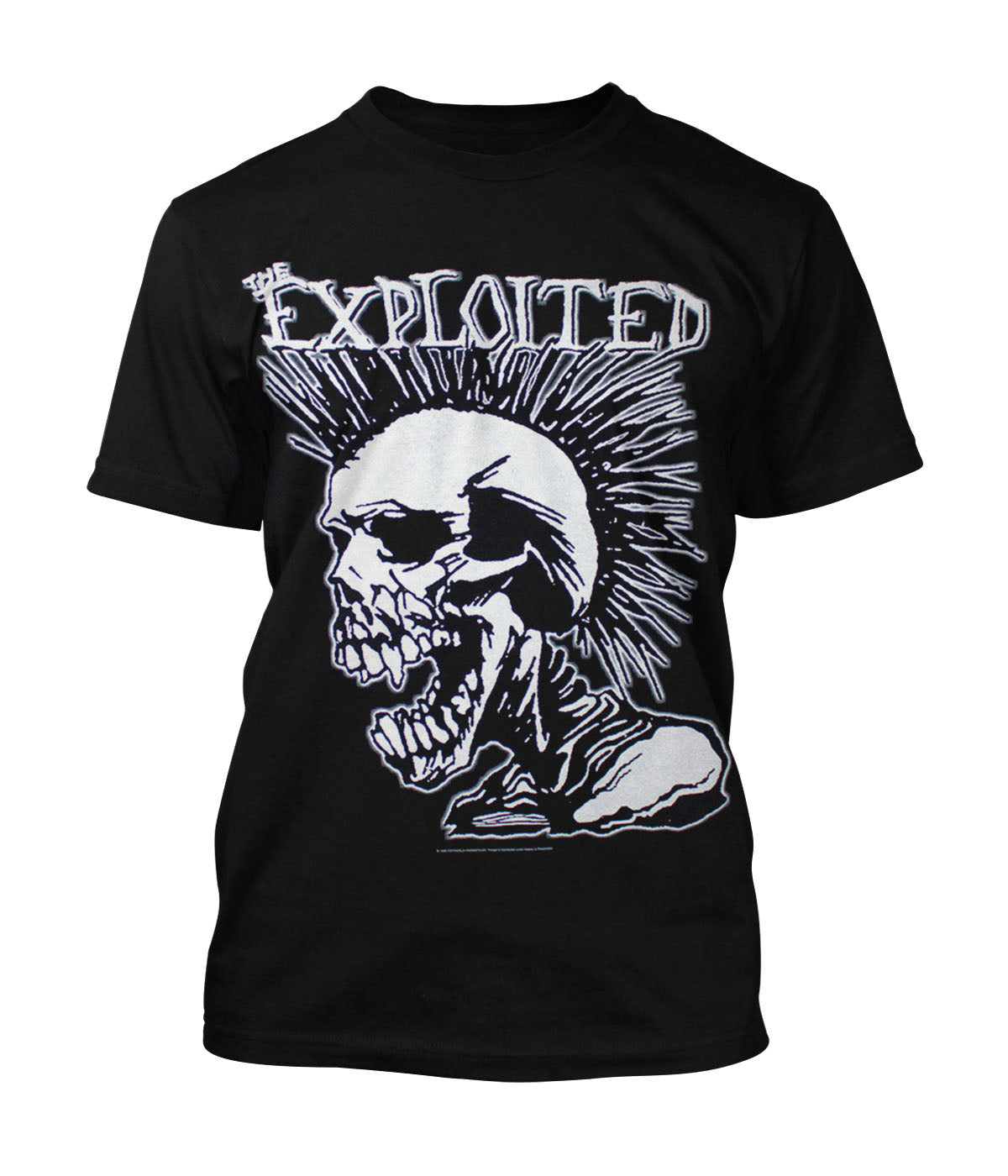 The Exploited T-Shirt Mohican Skull