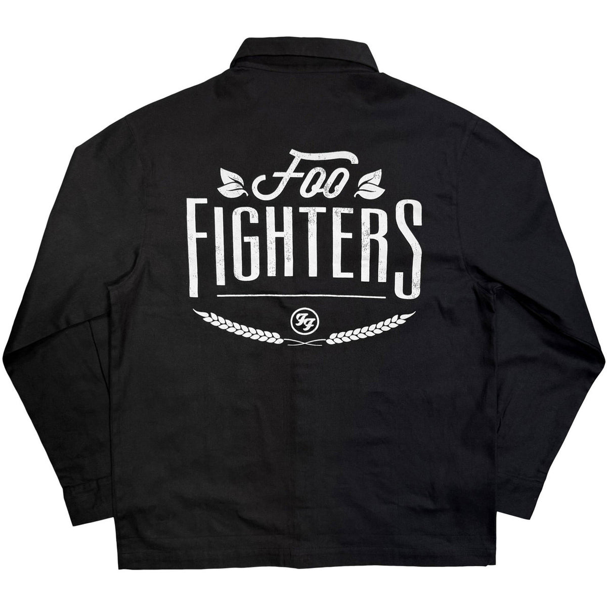 Foo Fighters Hemd Text Logo Schwarz