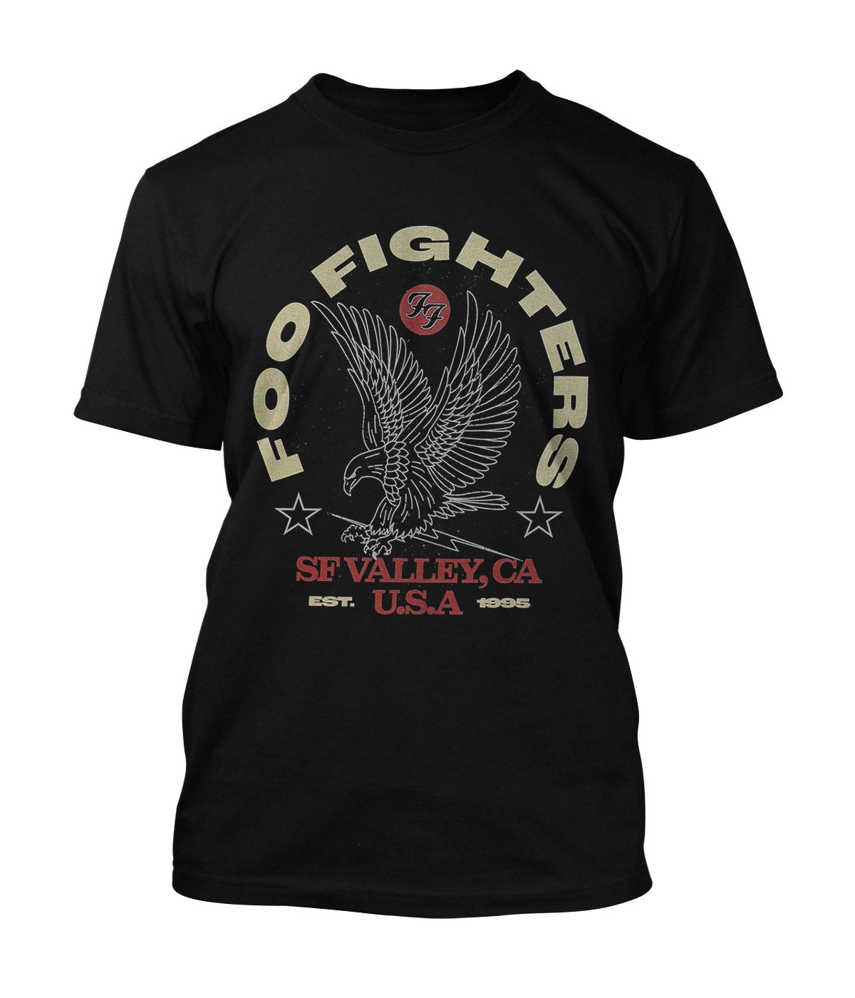 Foo Fighters T-Shirt Eagle USA