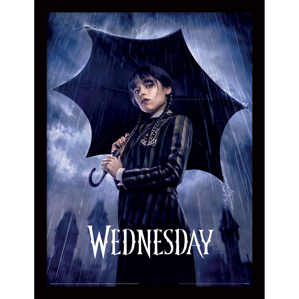 Wednesday Gerahmtes Bild Downpour