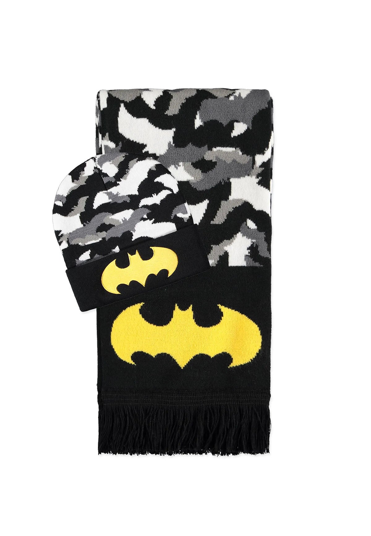 Batman Beanie & Schal Set Batmouflage