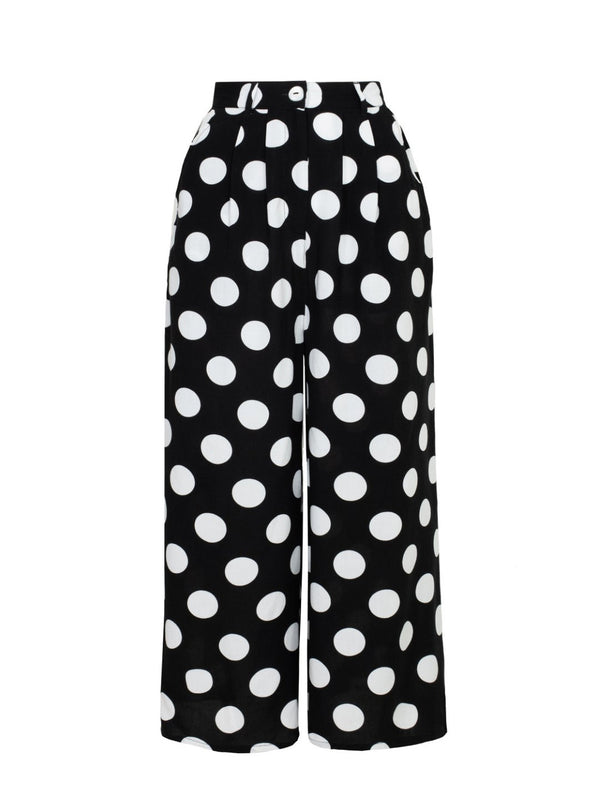 Hell Bunny Hose Dolores Cropped Trousers