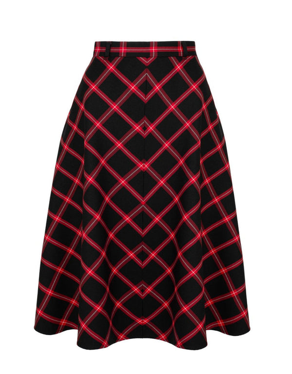 Hell Bunny Rock Janine Skirt