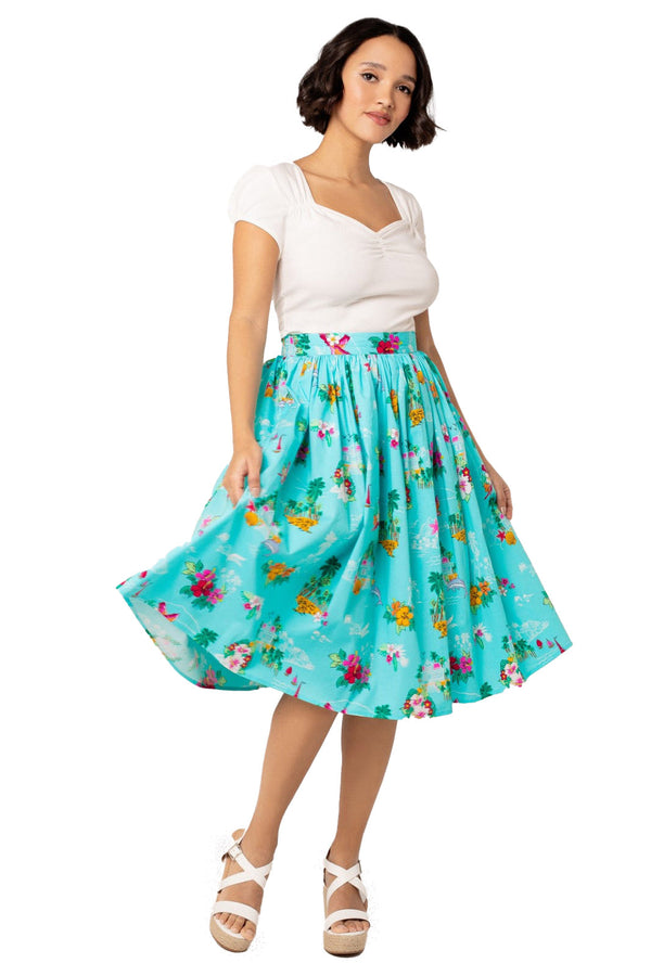 Hell Bunny Rock Ayanna Skirt