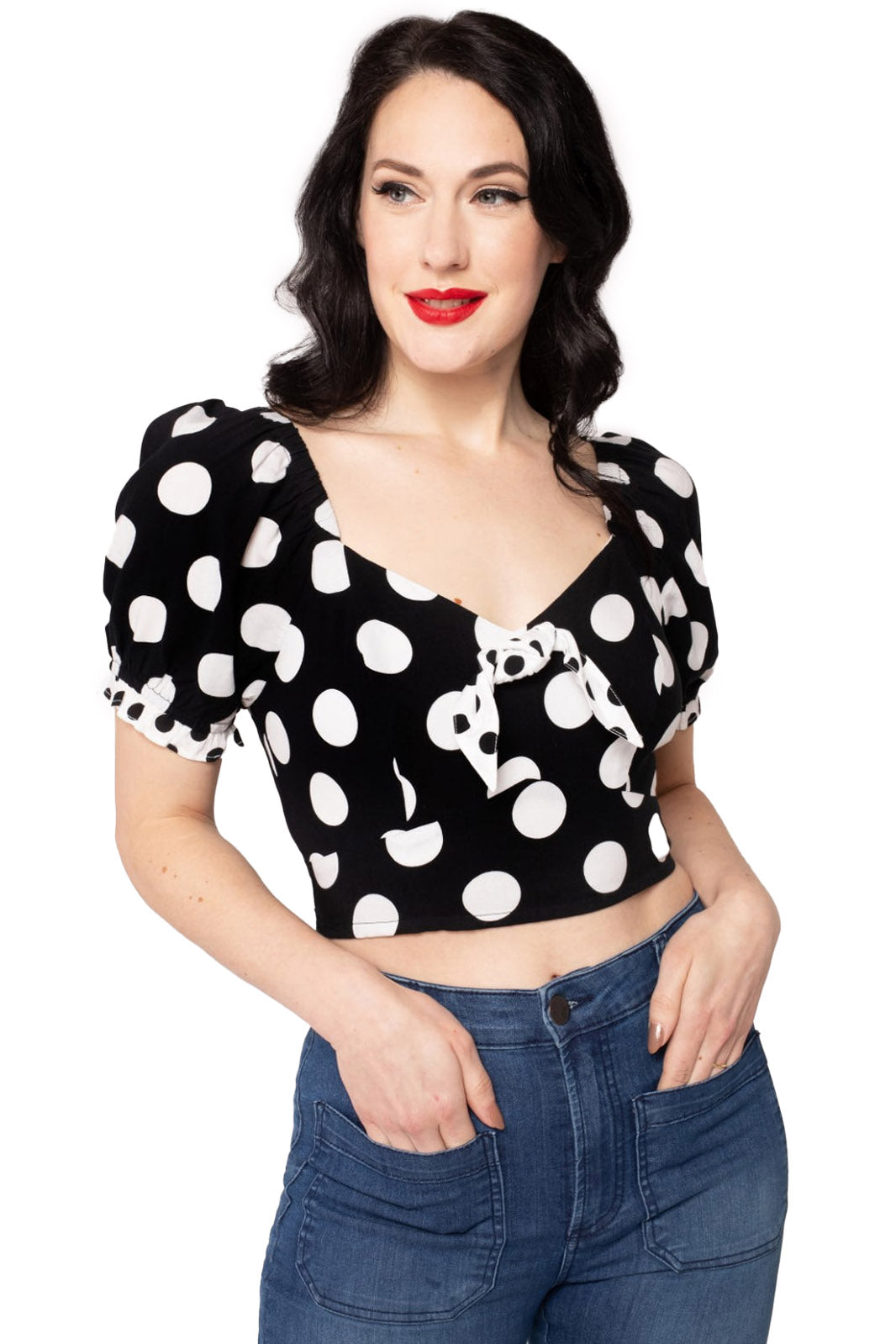 Hell Bunny Crop Top Dolores