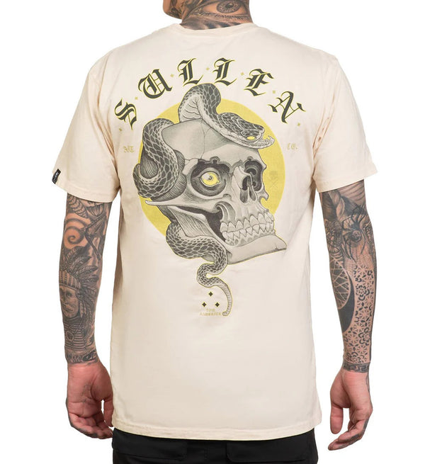 Sullen Clothing T-Shirt Haubrick Skull Parchment
