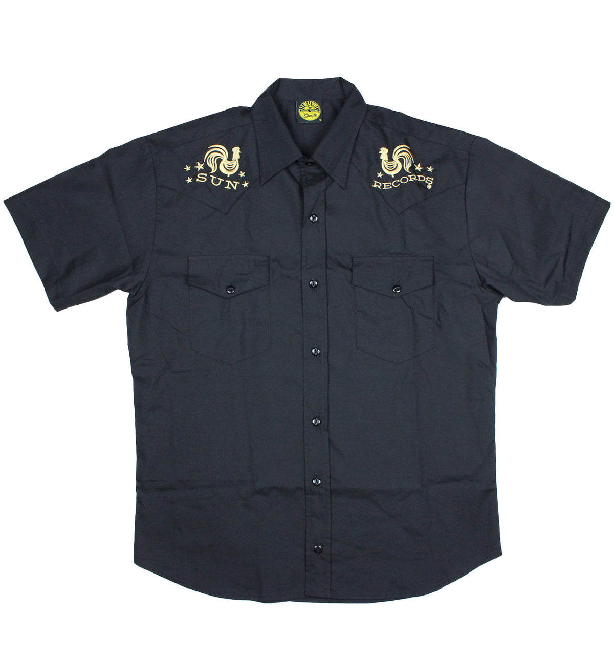 Steady Clothing x Sun Records Western Hemd Rooster Crow
