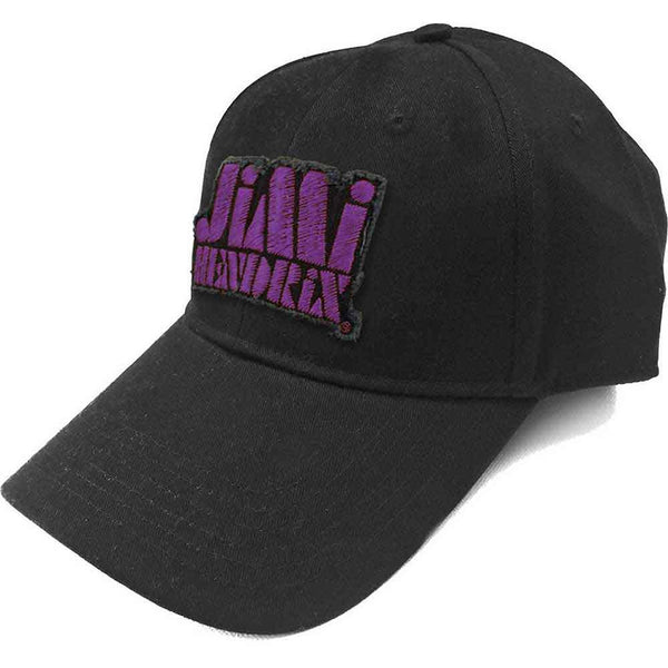 Jimi Hendrix Baseball Cap Purple Stencil Logo